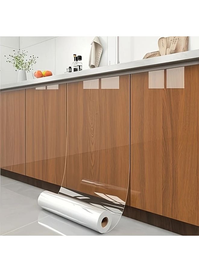 2Pcs 23 62x118 11 Inch Self Adhesive Kitchen Backsplash Oil Proof Peel Stick Wall Protection Film - Image 5